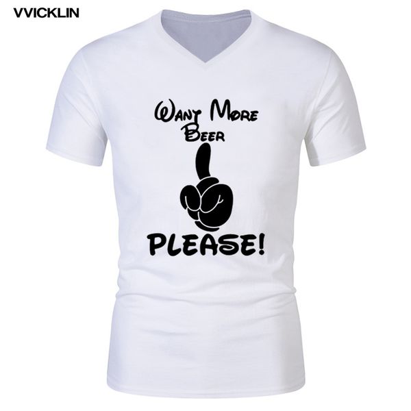 men's hip hop short sleeve v-neck cotton t shirt want more beer please funny print male casual t-shirt plus size streetwear
men's hip hop short sleeve v-neck cotton t shirt want more beer please funny print male casual t-shirt plus size streetwear