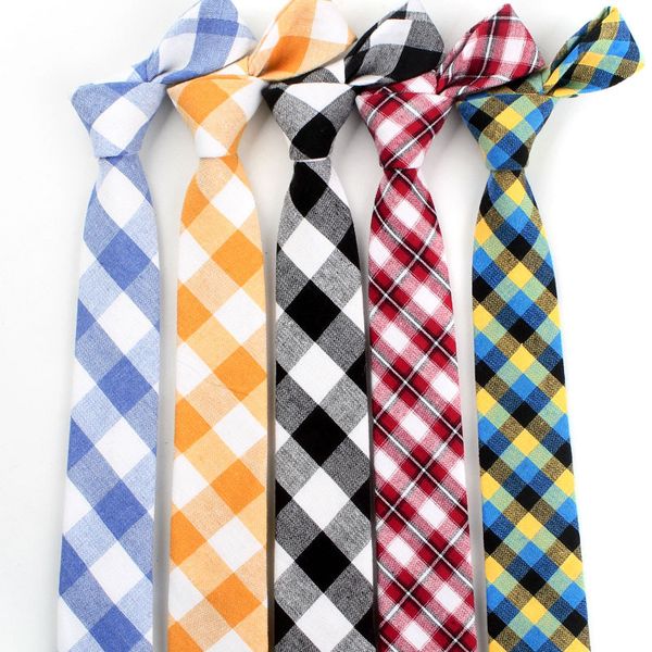 classic cotton mens ties new design narrow neckties 6cm slim plaid ties for men formal business wedding party gravatas, Blue;purple
classic cotton mens ties new design narrow neckties 6cm slim plaid ties for men formal business wedding party gravatas, Blue;purple