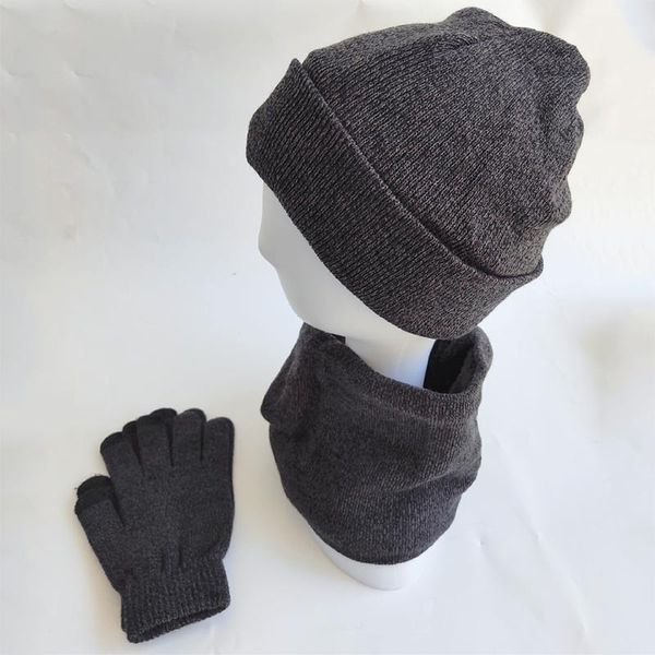 3 piece beanies hats ring scarf gloves sets knitted thick winter warm caps touch screen gloves women men retro beanie hat, Blue;gray
3 piece beanies hats ring scarf gloves sets knitted thick winter warm caps touch screen gloves women men retro beanie hat, Blue;gray