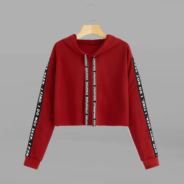 women hoodies sweatshirt autumn crop long sleeve sweatshirt hoodie letter print pullover sweatshirts coat women hoodies, Black
women hoodies sweatshirt autumn crop long sleeve sweatshirt hoodie letter print pullover sweatshirts coat women hoodies, Black