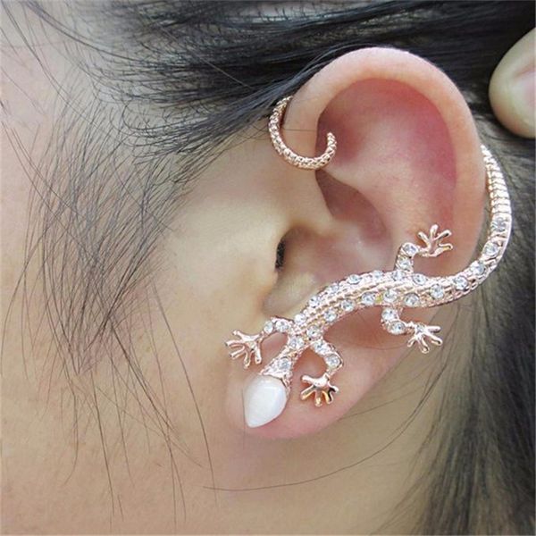 stud en 2021 fashion exaggerated gecko lizard earrings elegant accessories rhinestone ear cuff luxury, Golden;silver
stud en 2021 fashion exaggerated gecko lizard earrings elegant accessories rhinestone ear cuff luxury, Golden;silver