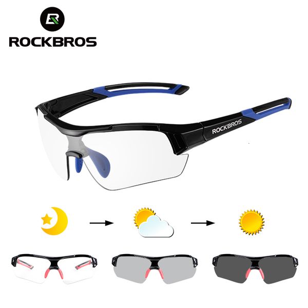 rockbros pchromic cycling sunglasses eyewear uv400 mtb road bicycle myopia goggles for women men outdoor sports bike glasses, Silver 
rockbros pchromic cycling sunglasses eyewear uv400 mtb road bicycle myopia goggles for women men outdoor sports bike glasses, Silver