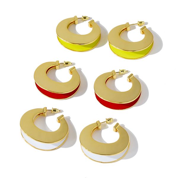 luxury enamel red women earrings fashion street fashion gold color copper moon shape earrings apple green color, Golden;silver
luxury enamel red women earrings fashion street fashion gold color copper moon shape earrings apple green color, Golden;silver