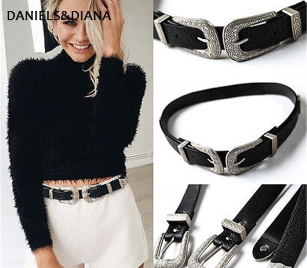 fashion 2020 women lady vintage boho metal leather double buckle waist belt waistband, Black;brown
fashion 2020 women lady vintage boho metal leather double buckle waist belt waistband, Black;brown
