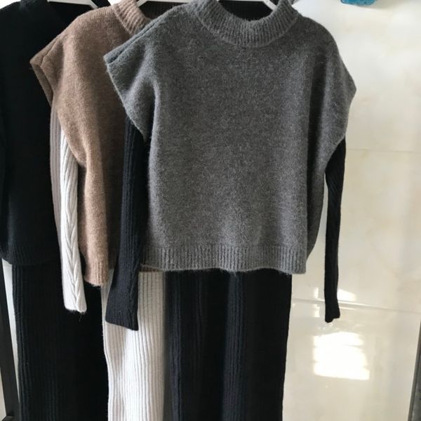2020 осень новый свитер костюм корейский стиль свитер sweatersolid цвета моды похудение трикотажные двухсекционный костюм для женщин aukxp, Gray
2020 осень новый свитер костюм корейский стиль свитер sweatersolid цвета моды похудение трикотажные двухсекционный костюм для женщин aukxp, Gray