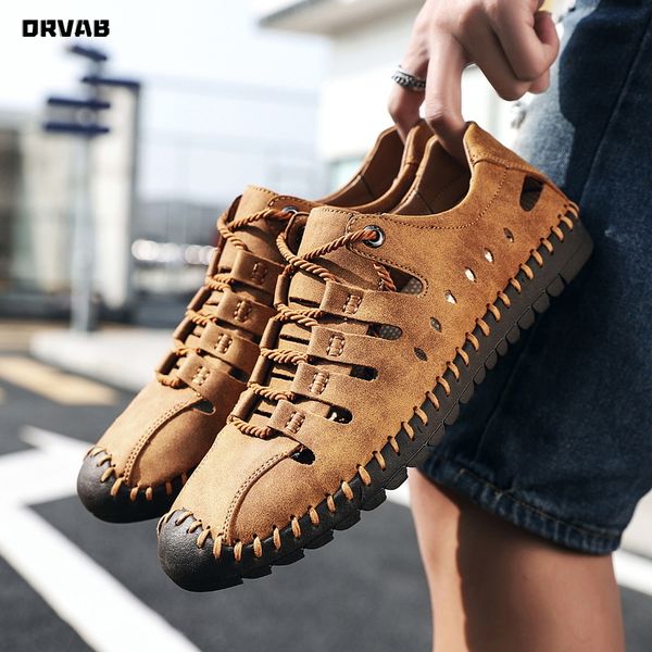 handmade retro genuine leather men casual shoes designer mens loafers moccasins breathable summer black driving shoes size 38-48
handmade retro genuine leather men casual shoes designer mens loafers moccasins breathable summer black driving shoes size 38-48
