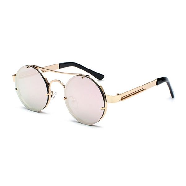 new new arrival punk style sunglasses fashion round lens flat metal frame decoration party vintage retro men, White;black
new new arrival punk style sunglasses fashion round lens flat metal frame decoration party vintage retro men, White;black