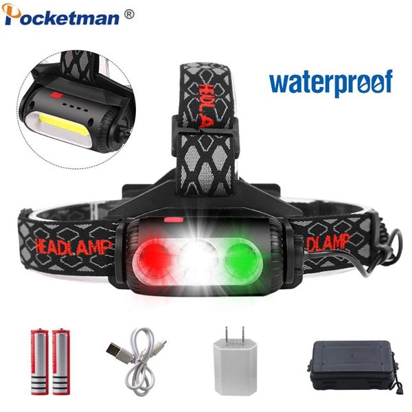 headlamps headlight usb rechargeable headlamp xpe+cob head light red green white lighting 7 modes torch t6
headlamps headlight usb rechargeable headlamp xpe+cob head light red green white lighting 7 modes torch t6