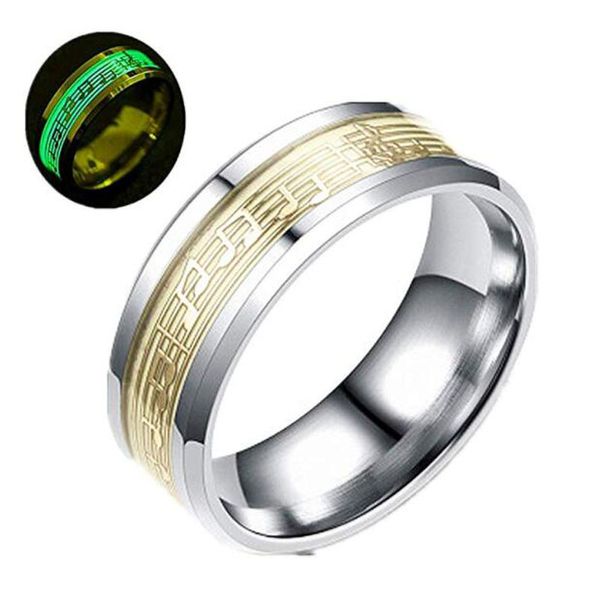 stave luminous rings stainless steel note piano music fluorescence luminous jewelry women men gift musician cool fashion wholesale
stave luminous rings stainless steel note piano music fluorescence luminous jewelry women men gift musician cool fashion wholesale