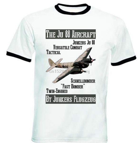 2020 new short sleeve men fashion men t shirts round neck junkers ju 88 aircraft - black ringer cotton t shirt brand t-shirts
2020 new short sleeve men fashion men t shirts round neck junkers ju 88 aircraft - black ringer cotton t shirt brand t-shirts