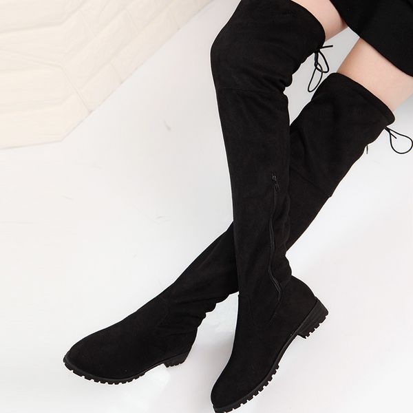 autumn women boot faux suede women over the knee boots high heels shoes woman female slim thigh high boots botas 35-43, Black
autumn women boot faux suede women over the knee boots high heels shoes woman female slim thigh high boots botas 35-43, Black