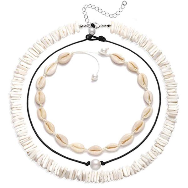 bohemian ms shell necklaces set shell necklace hawaii fries collar surfer necklace pearl rope necklaces set, Silver
bohemian ms shell necklaces set shell necklace hawaii fries collar surfer necklace pearl rope necklaces set, Silver