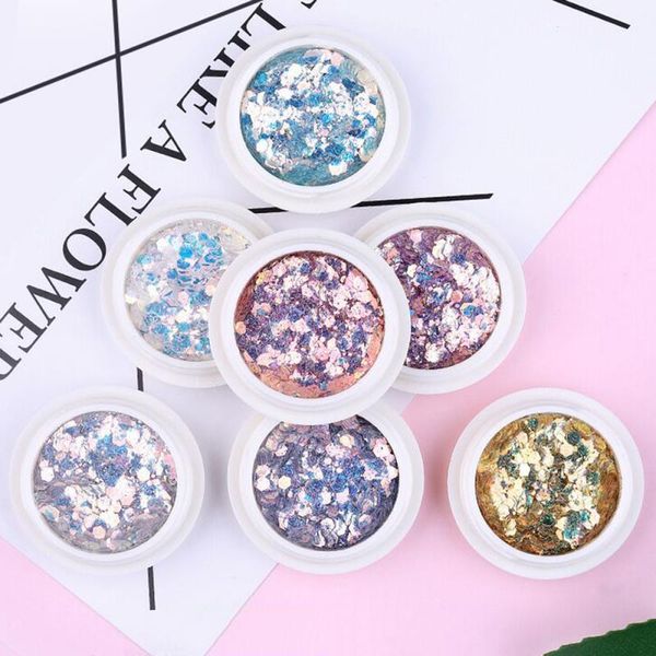 новый профессиональный моды gliter natural nail art смешивание блеск блестки лазерная gradient блестящая цвета порошок ногтей аксессуары tsl, Silver;gold
новый профессиональный моды gliter natural nail art смешивание блеск блестки лазерная gradient блестящая цвета порошок ногтей аксессуары tsl, Silver;gold