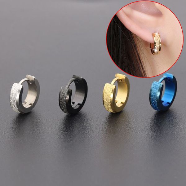 1 pair titanium steel buckle earrings for women stainless steel earring punk fashion jewelry stainless, Golden;silver
1 pair titanium steel buckle earrings for women stainless steel earring punk fashion jewelry stainless, Golden;silver