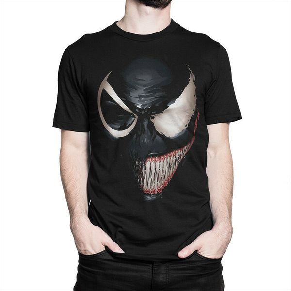 venom symbiote original art t-shirt, comics tee, all sizes printed tee shirt