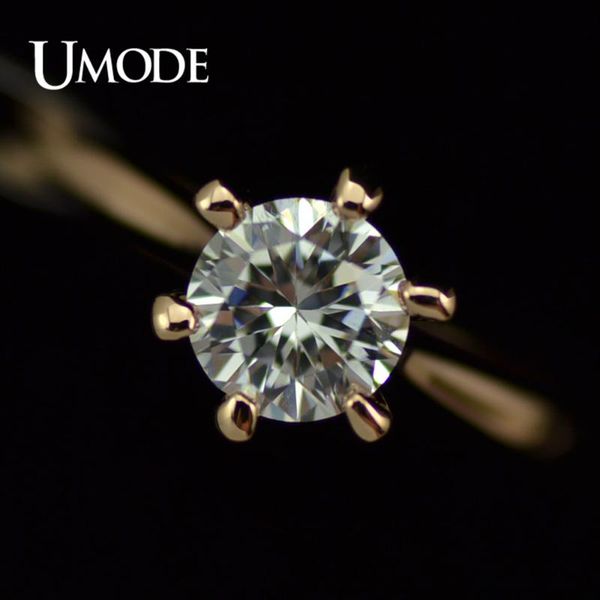 wedding rings umode classic 6 prong soliatire cz zircon engagement for women 6mm clear crystal jr0012a, Slivery;golden
wedding rings umode classic 6 prong soliatire cz zircon engagement for women 6mm clear crystal jr0012a, Slivery;golden