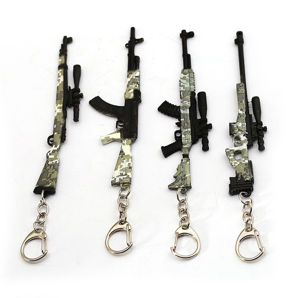 нью-playerunknown в battlegrounds keychain pubg 12см gun модель key chain ring holder portachiavi porte клеф мужчины ювелирные изделия сувен, Silver
нью-playerunknown в battlegrounds keychain pubg 12см gun модель key chain ring holder portachiavi porte клеф мужчины ювелирные изделия сувен, Silver