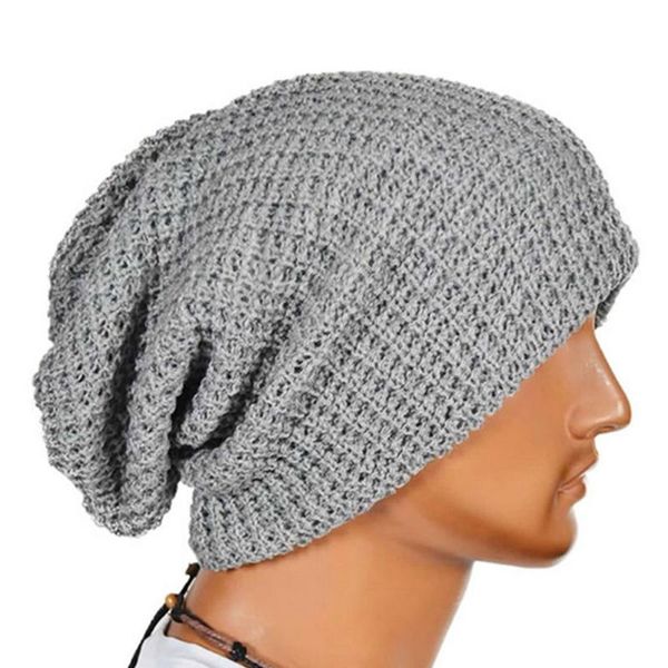 berets men women wind knitted woolly winter slouch beanie skateboard hat cap, Blue;gray
berets men women wind knitted woolly winter slouch beanie skateboard hat cap, Blue;gray