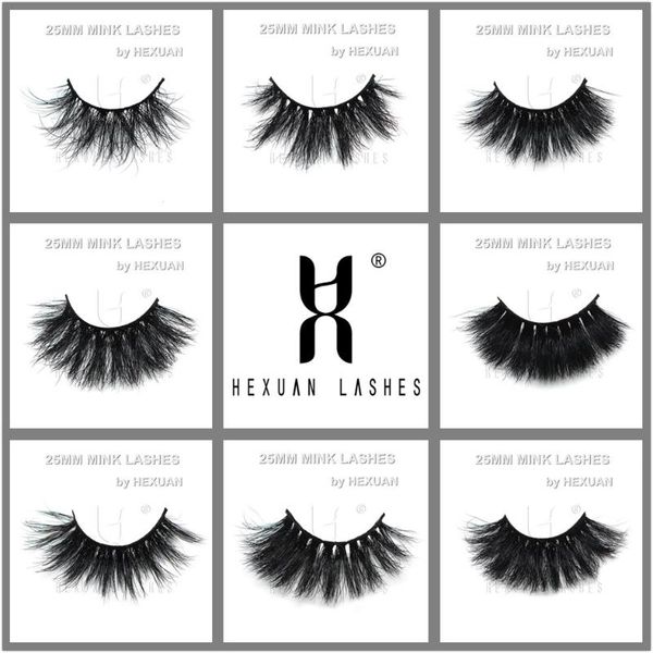 hexuan lashes 100% cruelty 25mm mink fake lashes with customized packaging box and logo
hexuan lashes 100% cruelty 25mm mink fake lashes with customized packaging box and logo
