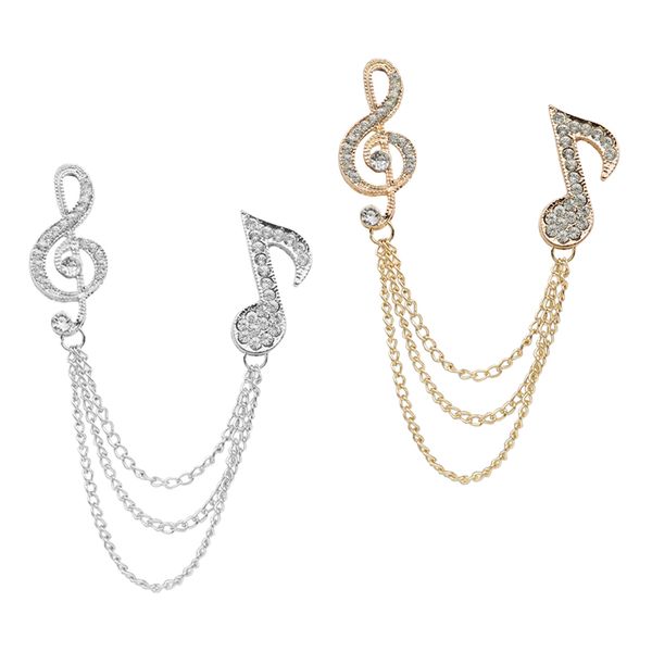 2pcs кристалл rhinestone музыка символ pin отворот костюм корсаж кисточка chian брошь, Gray
2pcs кристалл rhinestone музыка символ pin отворот костюм корсаж кисточка chian брошь, Gray