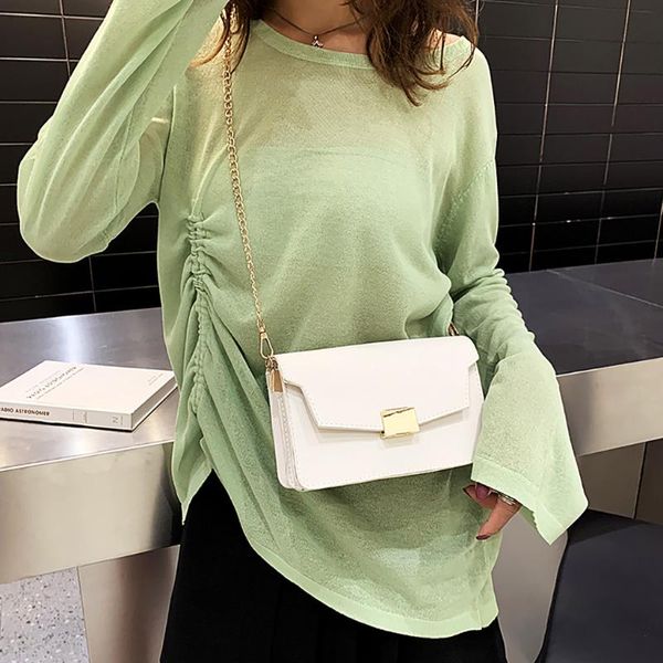 women simple fashion chain wild diagonal shoulder bags small square bag single cover simple chain versatile shoulder bag june12
women simple fashion chain wild diagonal shoulder bags small square bag single cover simple chain versatile shoulder bag june12
