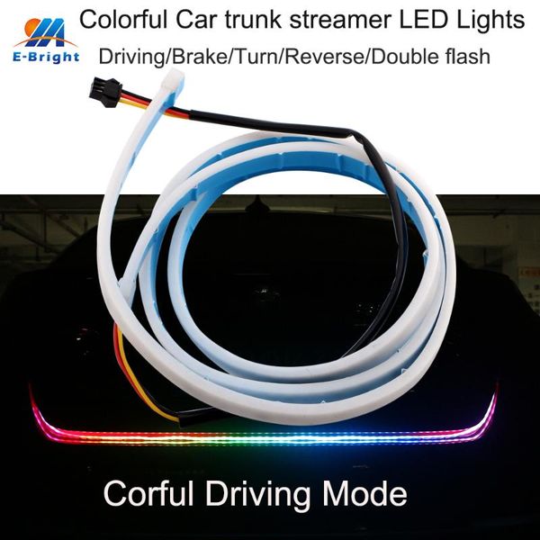 ym e-bright 1set 120cm rgb led car styling dynamic streamer turn signal tail trunk lights led warning light signaling
ym e-bright 1set 120cm rgb led car styling dynamic streamer turn signal tail trunk lights led warning light signaling