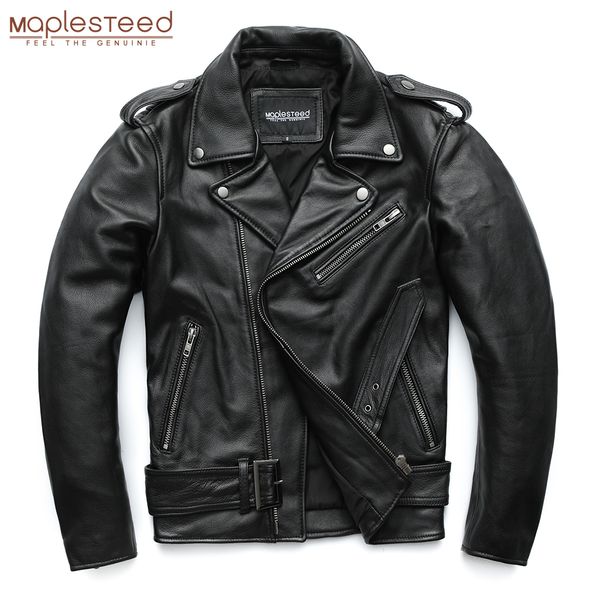 maplesteed classical motorcycle jackets men leather jacket 100% natural calf skin thick moto jacket winter sleeve 61-67cm 200922, Black
maplesteed classical motorcycle jackets men leather jacket 100% natural calf skin thick moto jacket winter sleeve 61-67cm 200922, Black