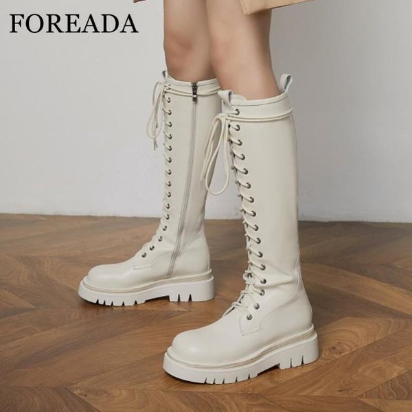 boots foreada motorcycle woman real leather knee high lace up heel shoes zip platform thick ladies long 40, Black
boots foreada motorcycle woman real leather knee high lace up heel shoes zip platform thick ladies long 40, Black