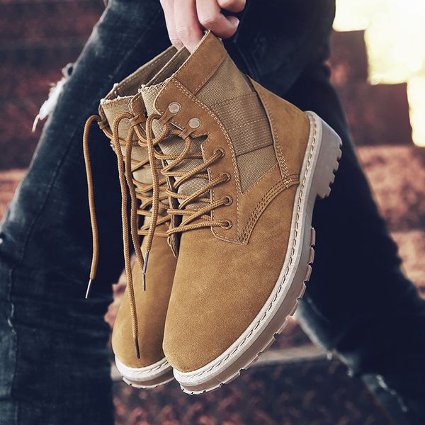 2020 waterproof work shoes safety natural leather boots men martins plus size 39-44 men boots suede leather, Black
2020 waterproof work shoes safety natural leather boots men martins plus size 39-44 men boots suede leather, Black