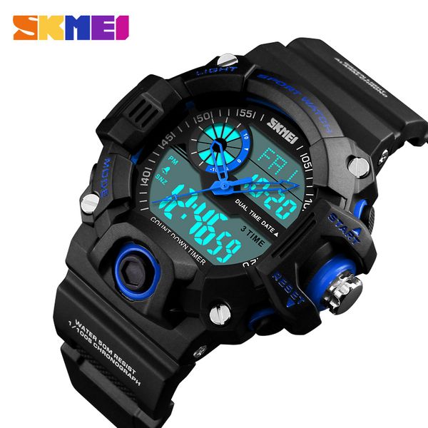 wristwatches skmei outdoor digital sports watch men fashion 3 time chrono waterproof alarm clock wrist watches relogio masculino, Slivery;brown
wristwatches skmei outdoor digital sports watch men fashion 3 time chrono waterproof alarm clock wrist watches relogio masculino, Slivery;brown