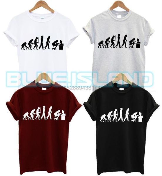 evolution of geek t shirt nerd computer office funny game gift present xmas new casual gift
evolution of geek t shirt nerd computer office funny game gift present xmas new casual gift