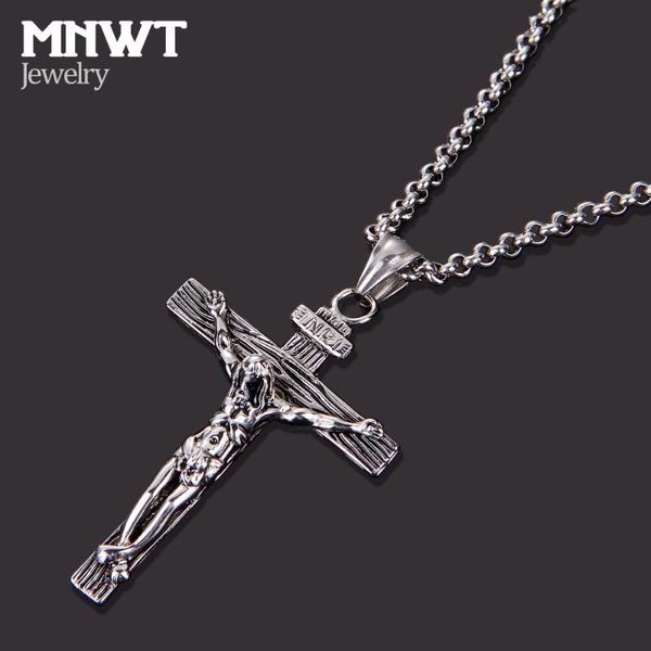 pendant necklaces mnwt cross necklace inri crucifix jesus piece gold/ancient silver color stainless steel men chain catholic jewelry gifts
pendant necklaces mnwt cross necklace inri crucifix jesus piece gold/ancient silver color stainless steel men chain catholic jewelry gifts