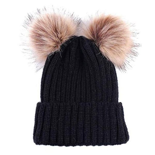 девочки мальчики зима теплая knit hat шерсти hat дважды бейсболку родитель-ребенок шапки малыша hairball beanie caps hot, Blue;gray
девочки мальчики зима теплая knit hat шерсти hat дважды бейсболку родитель-ребенок шапки малыша hairball beanie caps hot, Blue;gray