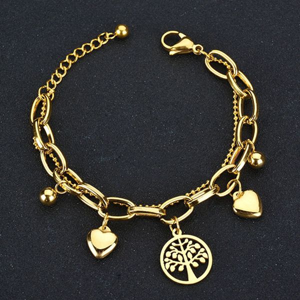 aiboduo fashion heart chain bracelet women vintage bracelet female jewelry simple trendy plant adjustable bracelets 31b0009, Black
aiboduo fashion heart chain bracelet women vintage bracelet female jewelry simple trendy plant adjustable bracelets 31b0009, Black