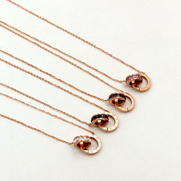 2020 drill Roman numerals short necklace for woman South Korea fashion titanium steel rose gold plated
2020 drill Roman numerals short necklace for woman South Korea fashion titanium steel rose gold plated