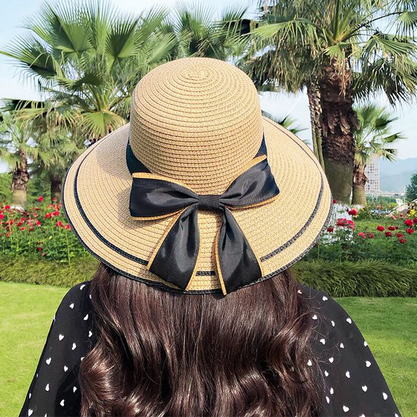 new summer large - brimmed bow straw hat outdoor sunblock sunshade fashion breathable beach hat wholesale
new summer large - brimmed bow straw hat outdoor sunblock sunshade fashion breathable beach hat wholesale