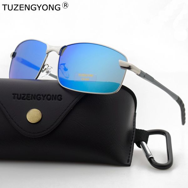 tuzengyong new aluminum sunglasses men's classic brand designer polarized square men driving sun glasses male goggle uv400 gafas, White;black
tuzengyong new aluminum sunglasses men's classic brand designer polarized square men driving sun glasses male goggle uv400 gafas, White;black