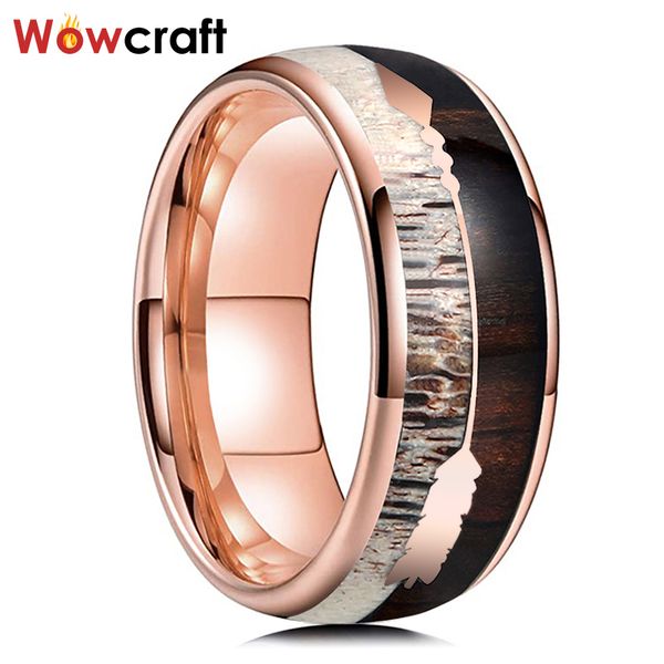 wedding rings 8mm rose gold tungsten band natural deer antler koa wood and arrow inlay polished shiny comfort fit, Slivery;golden
wedding rings 8mm rose gold tungsten band natural deer antler koa wood and arrow inlay polished shiny comfort fit, Slivery;golden