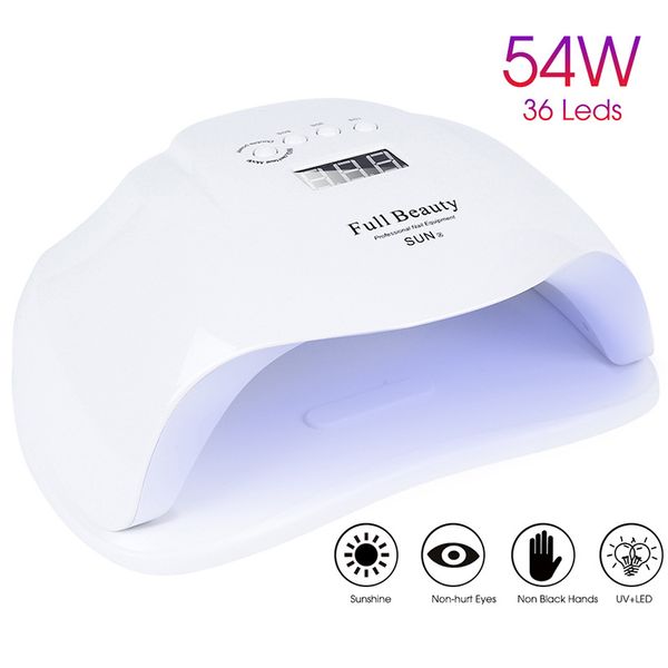nail dryers maange uv led lamp for nails dryer 54w ice manicure gel drying varnish nv light
nail dryers maange uv led lamp for nails dryer 54w ice manicure gel drying varnish nv light