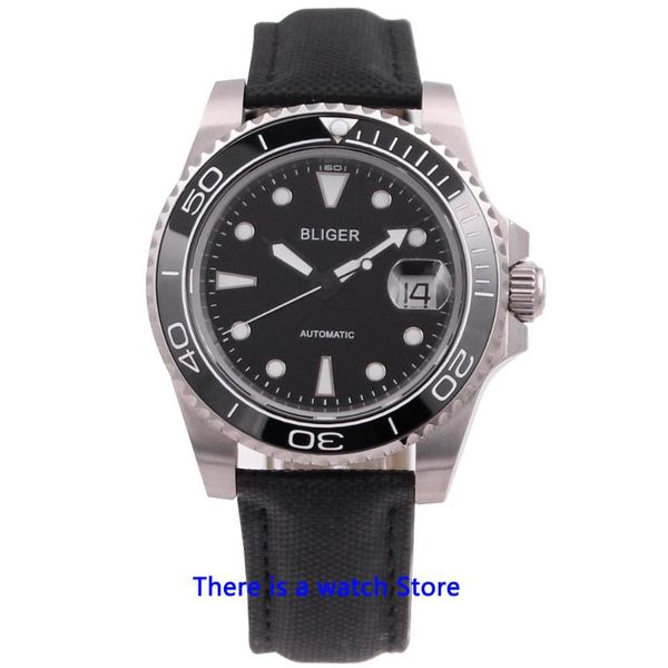 bliger 40mm miyota automatic mechanical mens watch sapphire glass leather strap luminous waterproof calendar wristwatch men, Slivery;brown
bliger 40mm miyota automatic mechanical mens watch sapphire glass leather strap luminous waterproof calendar wristwatch men, Slivery;brown