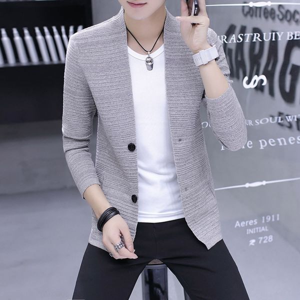 2020 spring and autumn new korean style knitwear knitwear coat knitwearmen's fashion thin two-button cardigan coat fashion z7uwd, Blue
2020 spring and autumn new korean style knitwear knitwear coat knitwearmen's fashion thin two-button cardigan coat fashion z7uwd, Blue