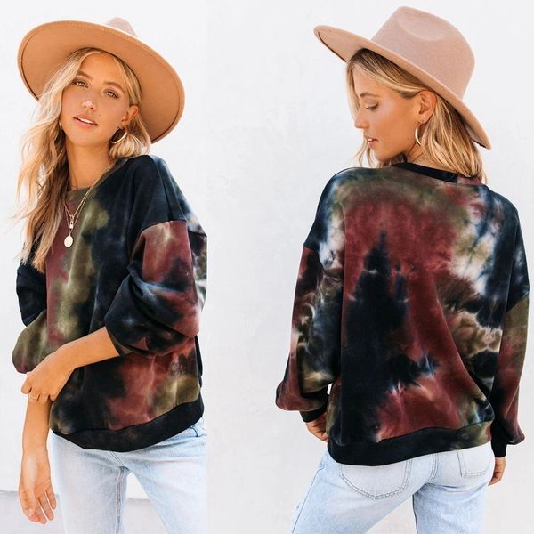 fashion tie-dye o-neck loose sweatshirt women 2020 autumn casual long sleeve hoddies for teens pullovers korean plus size, Black
fashion tie-dye o-neck loose sweatshirt women 2020 autumn casual long sleeve hoddies for teens pullovers korean plus size, Black