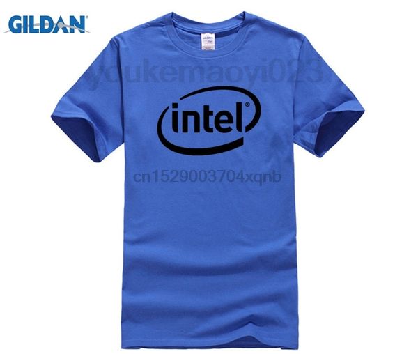 intel t-shirt lycra cotton t shirt