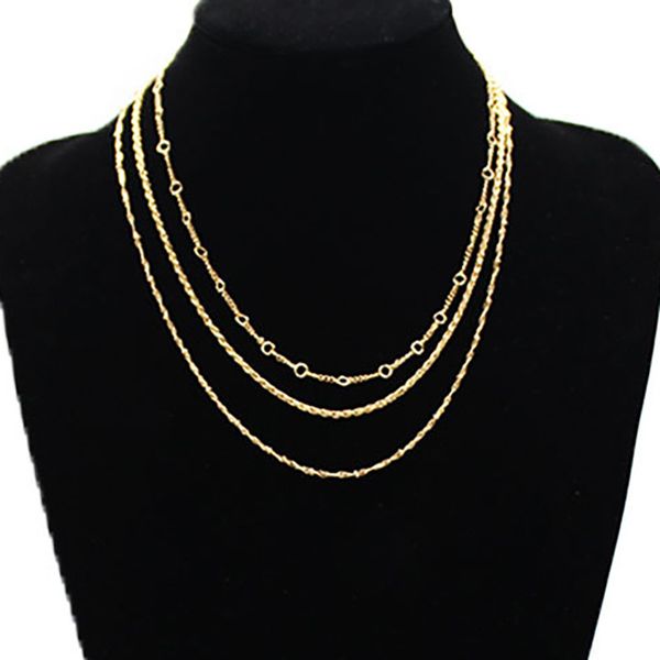 trendy tassel clavicle chain choker necklace women fashion multilayer gold color party exquisite statement necklaces jewelry, Silver
trendy tassel clavicle chain choker necklace women fashion multilayer gold color party exquisite statement necklaces jewelry, Silver