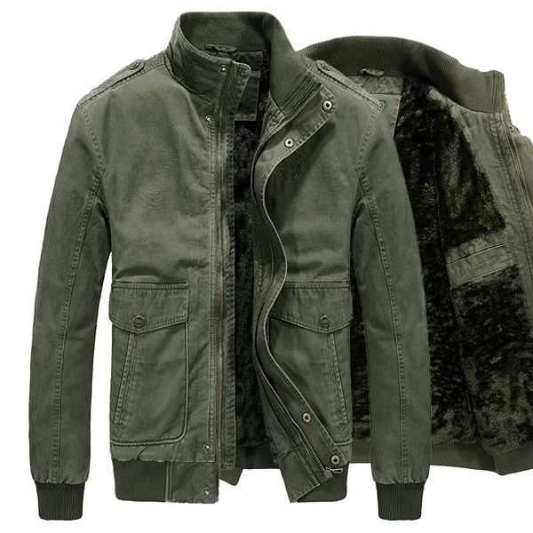 men's down & parkas army style winter parka brand fleece jacket men fashion bomber zipper windbreaker casual thick coat, Black
men's down & parkas army style winter parka brand fleece jacket men fashion bomber zipper windbreaker casual thick coat, Black
