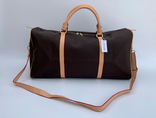 fashion men women travel bag duffle bag, leather luggage handbags large capacity sport bag 54cm
fashion men women travel bag duffle bag, leather luggage handbags large capacity sport bag 54cm
