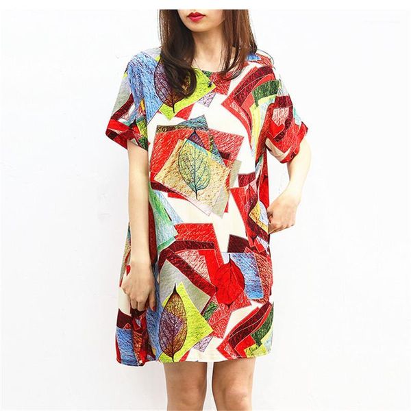 printed dress women crew neck loose dresses casual ladies holidays dress summer female digital, Black;gray
printed dress women crew neck loose dresses casual ladies holidays dress summer female digital, Black;gray
