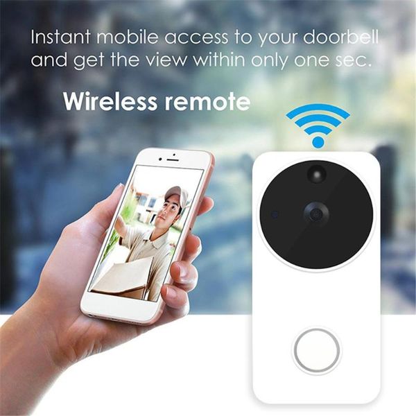 doorbells smart wireless doorbell wifi remote monitoring video voice high-quality two-ways intercom anti theft
doorbells smart wireless doorbell wifi remote monitoring video voice high-quality two-ways intercom anti theft