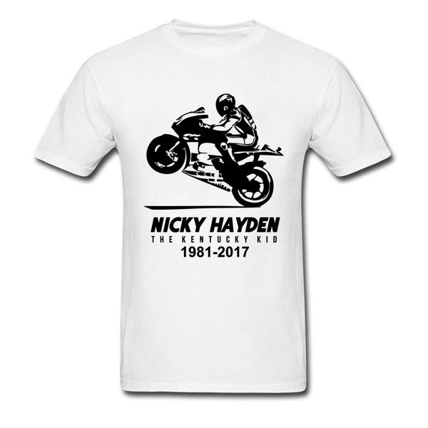 1981 nicky hayden t-shirt men t shirt moto biker graphic tees black white clothing super cool racer tshirt cotton
1981 nicky hayden t-shirt men t shirt moto biker graphic tees black white clothing super cool racer tshirt cotton
