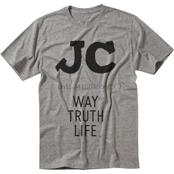 jc way truth life jesus christ salvation victory grace mercy promise men t shirt
jc way truth life jesus christ salvation victory grace mercy promise men t shirt